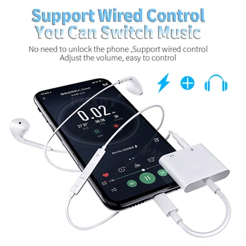 Tip-C Do 3,5 mm Jack za Slušalke Napajalnik Priključek AUX Audio izhod za Slušalke USB-C na USB-C Polnjenje Pretvornik Za Samsung S10 S20 Huawei