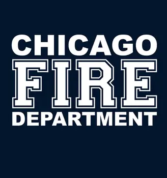 2019 Moda Dvojni Stranski Chicago Fire Tv T-Shirt Gasilska T-Shirt Unisex Tee