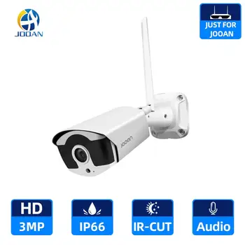 3.0 MP Wifi IP Kamera Zunanja Ir Nočno Vizijo Varnostni Video Nadzor, Snemanje Zvoka Brezžična Kamera za Jooan NVR
