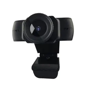 1080P HD Webcam Mini USB Računalnik PC WebCamera z Mikrofonom Vrtljiva Kamera za Živo Video Calling Konferenca Dela