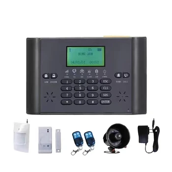 Brezžični SMS Dom Inteligentne GSM Alarmni Sistem z LCD zaslonom (BL-6000)