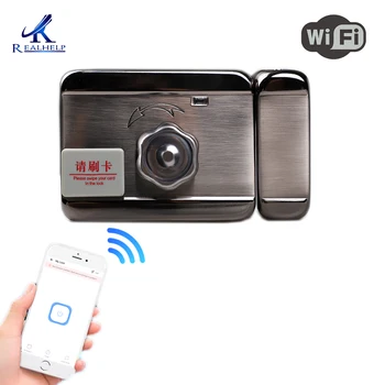 WiFi Smart Lock 12V DC Daljinski Nadzor Elektronskih brez ključa za Zaklepanje Vrat Vrata Ključavnica Uporaba eWelink APLIKACIJA Deluje z Domov DIY Doma Zaklepanje