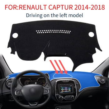 Za Renault Captur 2013~2018 Samsung QM3 Anti-Slip Mat nadzorna plošča Pokrov Pad Dežnik Dashmat Avto Dodatki 2016 2017