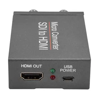 HD Mini HD 3G-SDI, da HDMI Video Pretvornik Prenos Signalov BNC Za Avdio Samodejni Format Odkrivanje je Zakonec Za Spremljanje
