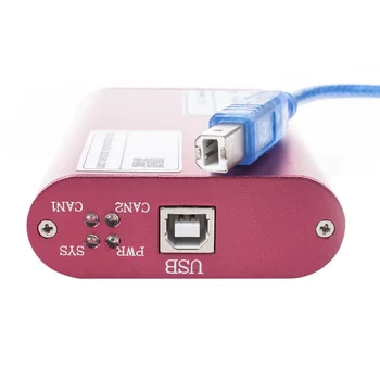 LAHKO Analyzer USB, Da LAHKO Analyzer CAN-BUS Adapter Pretvornik CANOpen J1939 DeviceNet USBCAN-2 CANalyst-II Združljive Z ZLG