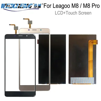 Kakovost Preizkušen Za Leagoo M8 / M8 Pro Zaslon LCD +Touch Screen Zbora Za m8 lcd Računalnike brezplačna dostava+brezplačna orodja