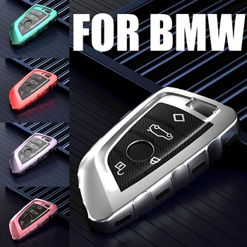 Avto Ključ Primeru Zajema TPU Fob Za BMW 2 3 5 7 Series 6GT X1 X3 X5 X6 F45 F46 G20 G30 G32 G11 G12 F48 G01 F15 F85 F16 F86 Keychain