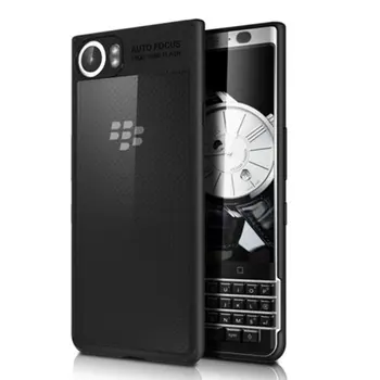 Nepremočljiva Primeru Telefon Telefon Kritje Zaščitnik Anti-Spusti za Blackberry KEYone Mehko Visoko Kakovost Črna