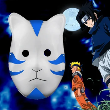 3 Barve Naruto Kakashi Anbu Ninja Slog Masko, Maskiranje, Cosplay Pribor, Kostum Halloween Anime Manga