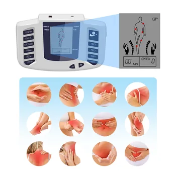 12-Gumb za Električni Tens Stimulator Mišic (EMS Telo Massager z Nogavice Digitalni Terapija Pralni Electrostimulator Zdravstvenega Varstva