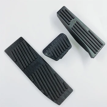 Aluminij Zlitine Zavorne stopalke za Plin Gorivo za Avto Pedala Nastavite Primerni za BMW E46 E87 E90 E91 E92 E93 M3 NA MT 2005-2012 Srebrno Črne Barve