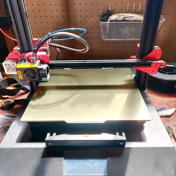 ENERGIČNA Pomlad Jeklene Pločevine, Toplotno Posteljo Platformo +PEI + Base 300*300 mm 3D Tiskalnik za Tiskanje Buildplate PLA ABS Za CR-10 3D Tiskalnik