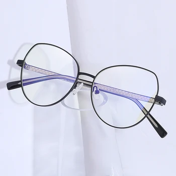 Modra Svetloba Očala Super lahke Zlitine Okvir Očala Proti Modra Svetloba Blokiranje Objektiv Računalnik Očal Okvir Očal Rdeča zelena