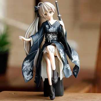 14 CM Yosuga no Sora Slika PVC Akcijski Anime Zbirka perifernih naprav Lutka Model Igrače Kimono Sora Slika za otroke darila