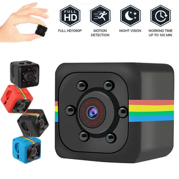 Mini Fotoaparat Digitalni Video Snemalnik Night Vision Kamere, Prenosni HD Mikro majhna Kamera Avtomobila Mini DV DVR Varnosti Zaslon TF