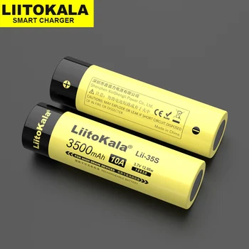LiitoKala 18650 Baterijo Lii-35S Lii-31S 3,7 V Li-ion 3500mAh 3100mA baterije Za visoko možganov naprav