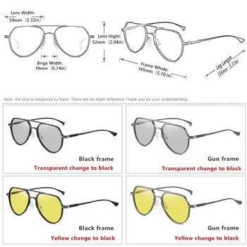 LIOUMO blagovne Znamke sončna Očala Za Moške Polarizirana Photochromic Vožnje Očala Ženske Očala Kameleon, Anti-Glare Objektiv gafas de sol