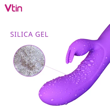 Rabbit Vibrator za Ženske Klitoris Stimulator G-spot Masturbator Massager Vodoodporni Vibrator Vibratorji Sex Igrače za Ženske