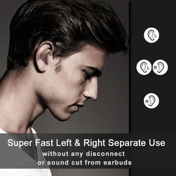 Original I900000 Pro TWS Brezžične Bluetooth Slušalke Slušalke Stereo Čepkov Bluetooth 5.0 za Android IOS Headphon