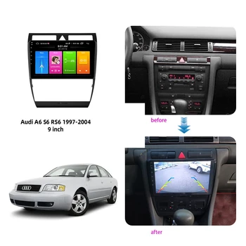 ACODO 2G RAM-a, 16 G ROM Android 10.0 avtoradio, Predvajalnik Za Audi A6 1997-2004 Navigacija GPS 2 Din