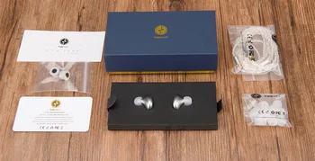 2020 V Uho Slušalke 1DD Kovinski 3,5 mm Slušalke Slušalke Slušalka Z MMCX Tin T2 T3 T4 P1