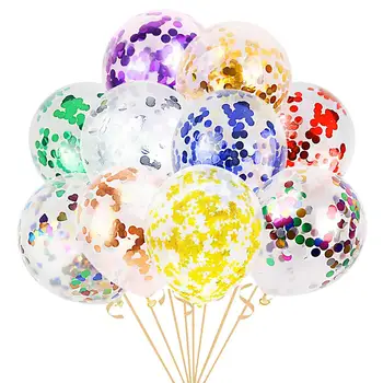 METABLE 50 Kos Bogate Barve Konfeti Baloni Premium 12 Inch Latex Baloni za Rojstni dan Otroka Okraski Stranka