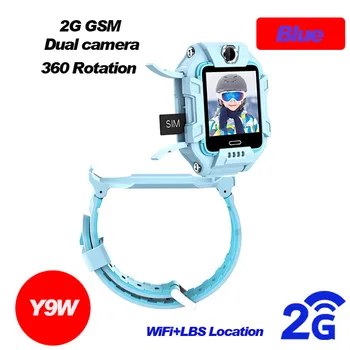 696 Otrok Pametno Gledati 4G LTE SIM Položaj GPS Dvojno Vrtenje kamere Video Klic IP68 Vodotesen Otroci Fant Dekle SmartWatch Y99 Z6