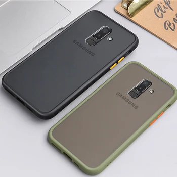 Težko PC Odbijača Zaščitna Ohišje Za Samsung Galaxy J8 2018 Mat Prosojen Zadnji Pokrovček Za Samsung J2 J4 J5 J6 J7 M20 M30 M40