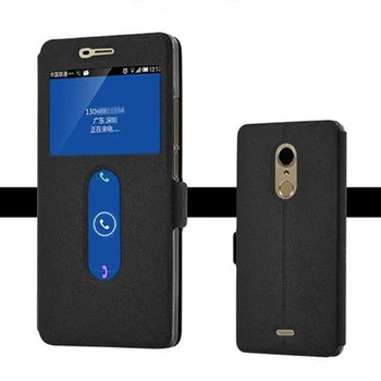 Odprite okno usnjena torbica Za ZTE N939ST N939SC V53 Telefon Primeru zajema N939SC flip primeru V53 primeru hrbtni pokrovček fundas