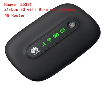 Huawei E5331 3g točka, usmerjevalnik, Hspa, 3g Wifi MIFI ključ 21mbps 3G wifi Brezžično dostopno točko mini 3g 4g wifi usmerjevalnik