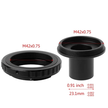 Kovinski Bayonet Nastavek Objektiva Adapter za 23,2 MM za Nikon SLR Fotoaparati DSLR, da Mikroskop