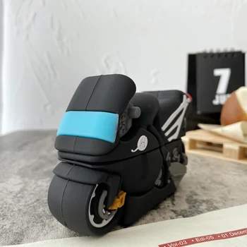 Za Huawei FreeBuds Pro 3D Ohladi, Motocikel Primeru za Huawei FreeBuds 3 Skuter Autobike Brezžične Slušalke Pokrov Polje Človek Darila
