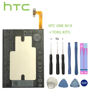 Original HTC 3000mAh B2PS6100 Telefon Baterija Primerna za HTC One M10 10/10 način Življenja M10H Batterie Bateria Batterij+Orodja