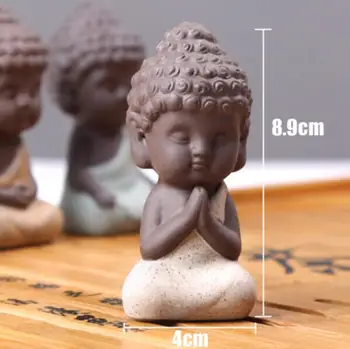 4 slogi 3D Buda Silikonsko plesni 3D Buda milo plesni ročno izdelani kip Bude iz porcelana kalup za peko dekorativni orodja