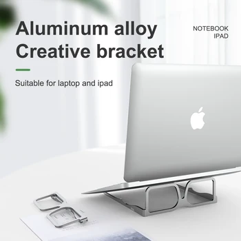 Meide Prenosni Nosilec za MacBook Air Pro Notebook Laptop Stand Nosilec Zložljive Aluminijaste Zlitine Prenosni Nosilec za Prenosni RAČUNALNIK