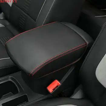 BJMYCYY Avto-styling Notranje trim za avtomobilske armrest primeru dekorativni rokav Za Volkswagen/Vw T-ROC T ROC TROC Dodatki