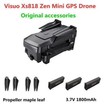 VISUO XS818 GPS Brnenje Baterijo 3,7 V 1800mAh Originalno dodatno Opremo Propeler Maple Leaf Za Zen Mini XS818 brezpilotna letala, rezervne dele