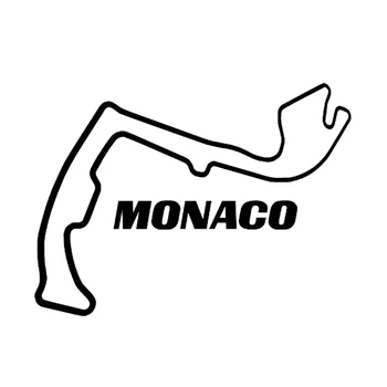 Monako Progi F1 Vezje Stenske Nalepke Doma Dekor Dnevna Soba, Spalnica Fantje Soba Art Freske Stene Decals