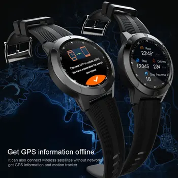 Pametno gledati moški Nepremočljiva kartice Sim Telefon watch GPS šport snemanje Kompas Srčnega utripa, števec korakov Bluetooth klic smartwatch android