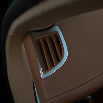 Avto Nadzorno Ploščo Klimatske Naprave Vtičnico Okvir Dekoracijo Nalepke Trim Za Porsche Panamera 2010-16 Aluminijeve Zlitine Dodatki
