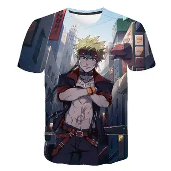 20 Barva fantje T shirt Naruto 3D T-shirt Moški Harajuku dekleta Poletne majice otroci 3D Naruto t majica Kratek Rokav otroci Vrhovi