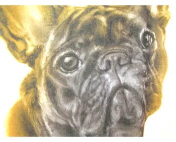 Moda francoski buldog pugs tiskanje ps kratek rokav svoboden 3d tiskanja harajuku tshirt nov trend velikih velikosti poletje tee