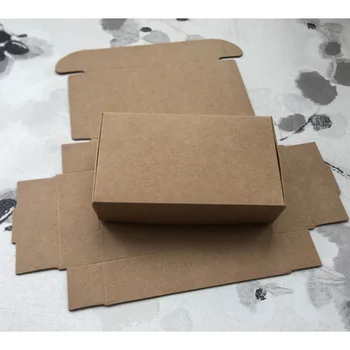 2020 Naravnih Kraft papir, Kraft papir darilni embalaži polje drobne obrti box zložljiv kraft papir, kraft papir rjavi ročno izdelana mila papir, kartonsko škatlo