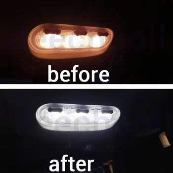 Canbus LED tablice žarnice svetilka+footwell luči+ Notranje zadeve zemljevid dome luč za za Nissan Qashqai J10 J11 2007-2019