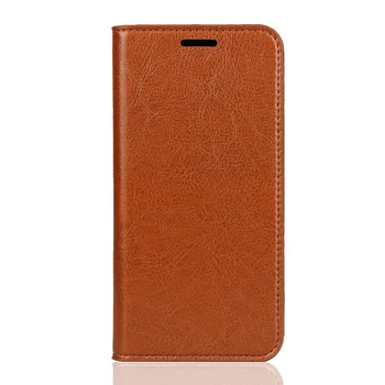 Premium Usnjena torbica za Xiaomi Redmi 7A Denarnice Kritje Primera flip primeru imetnik kartice cowhide tulec, Coque Fundas