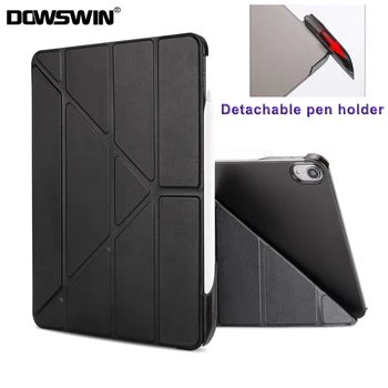 DOWSWIN Za iPad Pro 11 Primeru 2018 Smart Cover Magnetni Usnjena torbica S Svinčnikom Nosilec Za iPad 2018 Primeru Pro 11 Inch