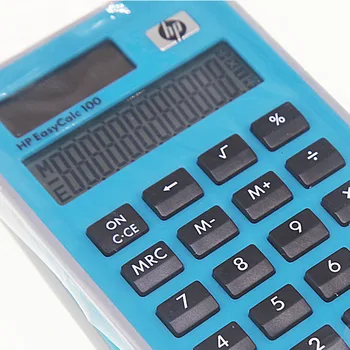 1pcs 2018 Nove HP Omejeno slog Prvotno Pristno Solarni Prenosni Kalkulator EasyCalc100 Super Dober Občutek Šoli Pisarniški Material
