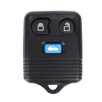 Carcasa mando llave del coche 3 botones Ford Tranzit Negro