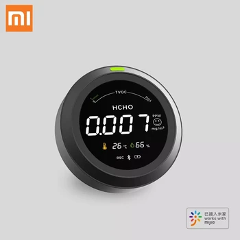 Xiaomi Mijia Pet-in-One Prenosni Kakovosti Zraka Monitor Formaldehida Detektor USB Polnjenje APLIKACIJO Glasovni Bluetooth Smart Air Detektor