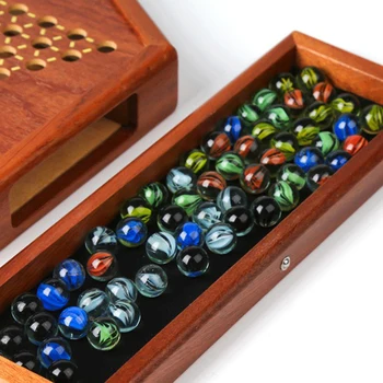 Visoko Kakovostni Multicolor Stekla Kitajski Dama, Šah Set Drobnih Lesenih Parcelo Šahovnici Klasična Igra